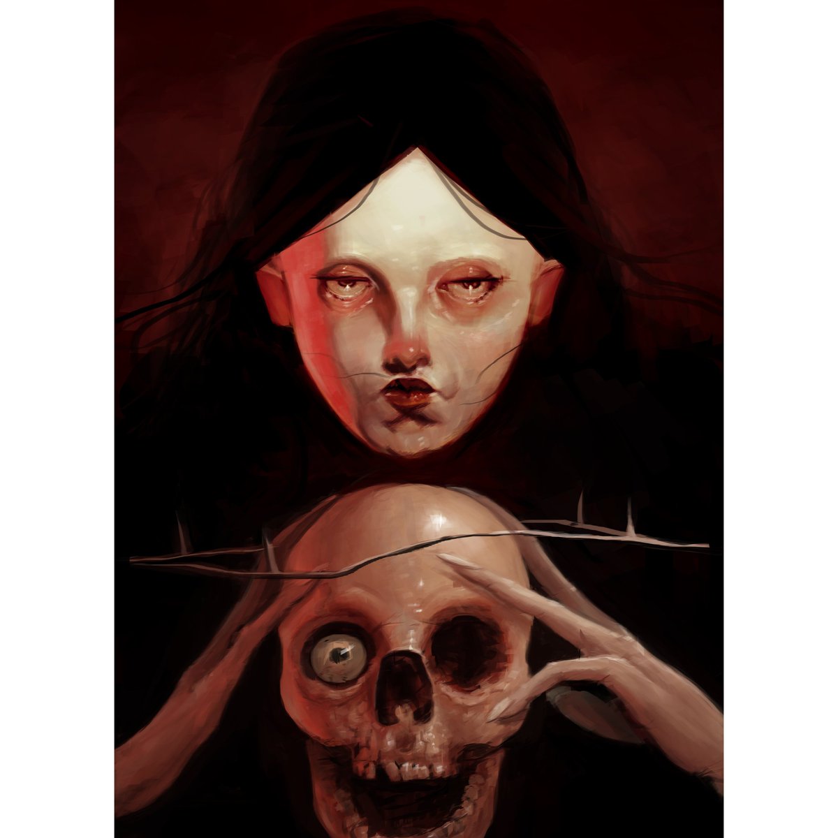 #digitalpainting #creepystuff