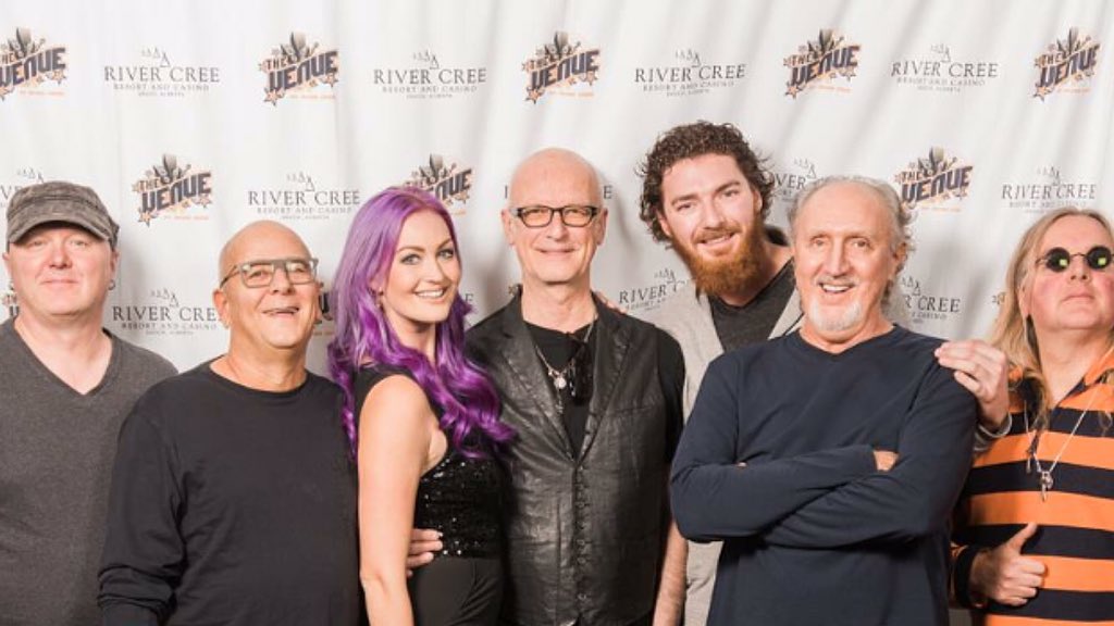 Britt got to meet <a href="/Trooper/">Trooper</a> &amp; <a href="/TheKimMitchell/">Kim Mitchell</a> tonight!!!!