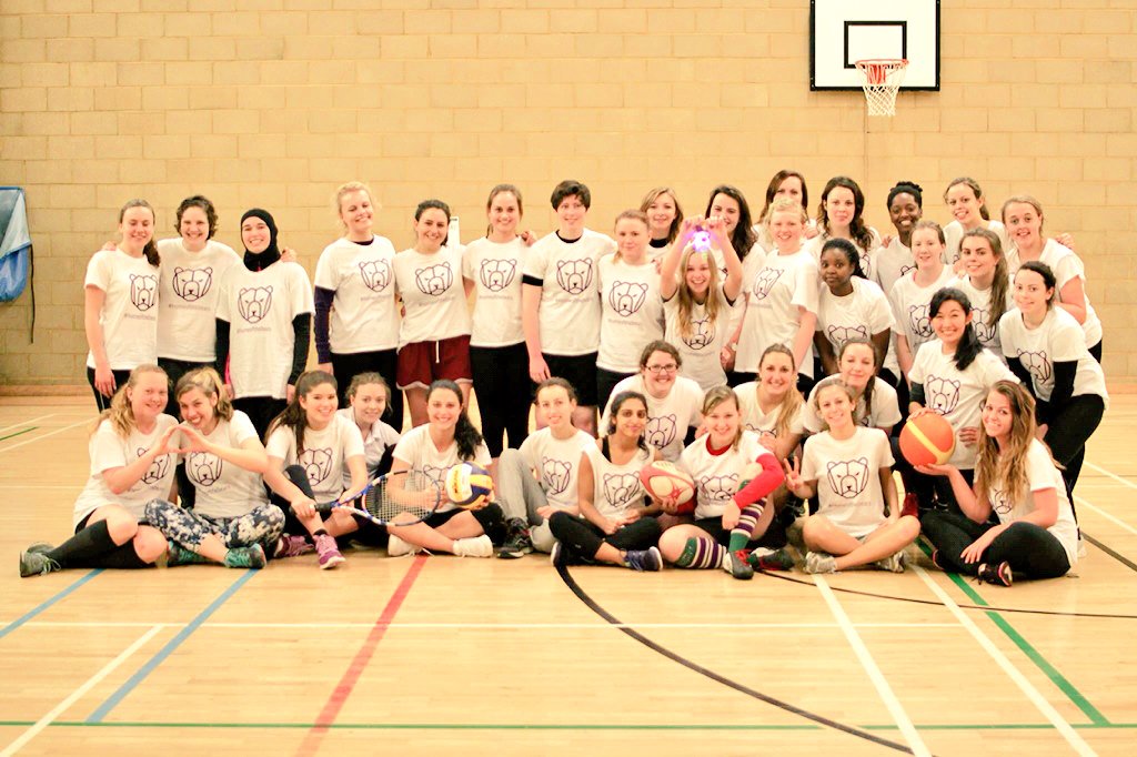 Great success at our #ThisBUCSGirlCan multi sport tournament! Raised £116 for Marie Curie. #homeofthebears