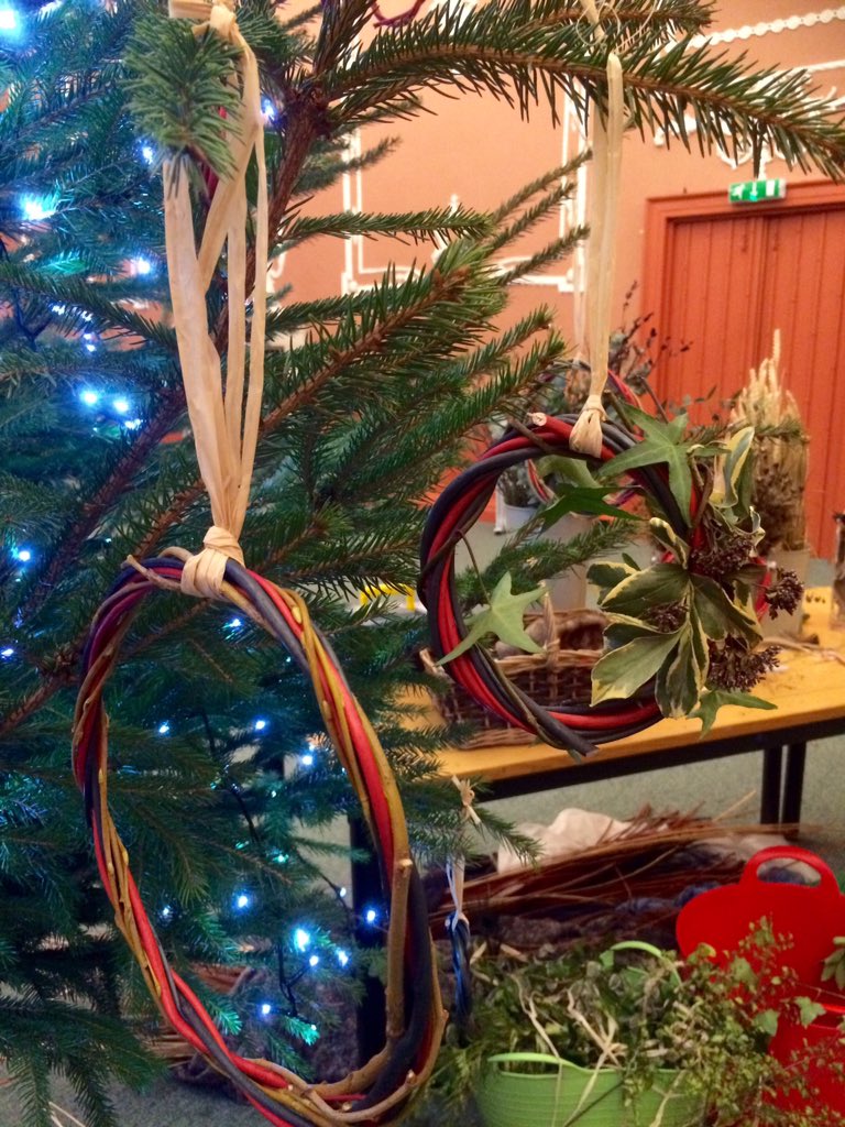 YMCA Winchester on Twitter "Fantastic festive wreath making today even Father Christmas had a