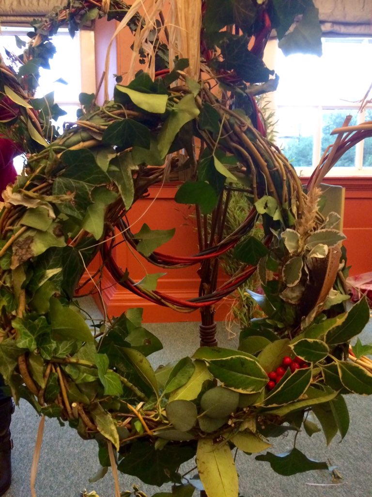 YMCA Winchester on Twitter "Fantastic festive wreath making today even Father Christmas had a