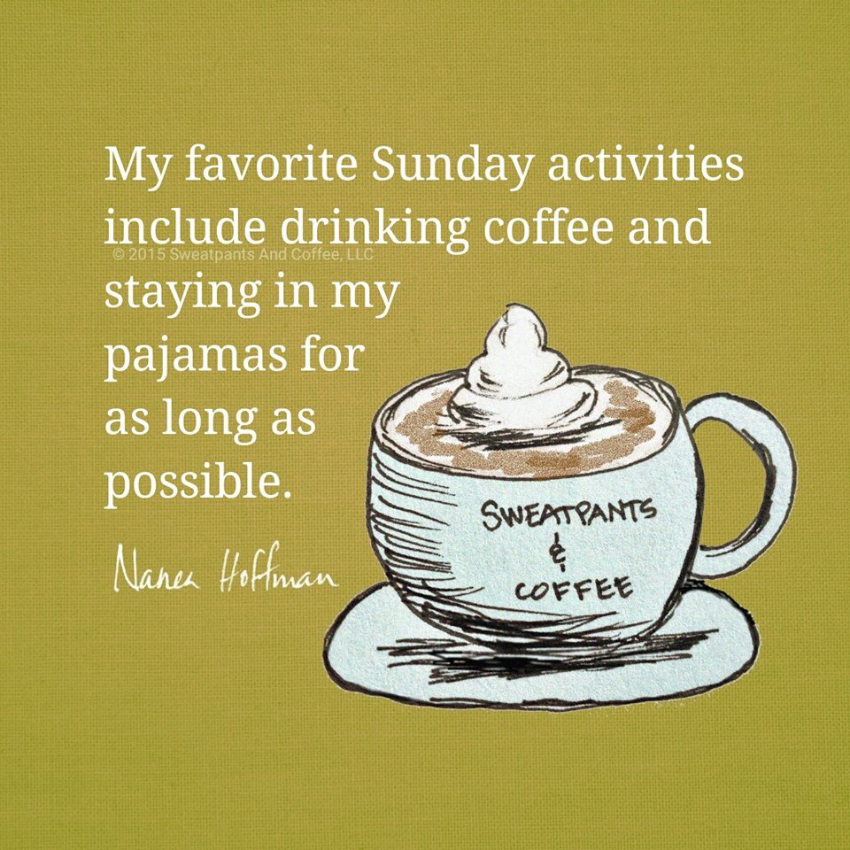 APositiveVoice's tweet image. #Sunday #coffee and my #pajamas plus loads of #cuddles from my #LittleMan #lifeisgood #lovemylife @SweatpantsCafe