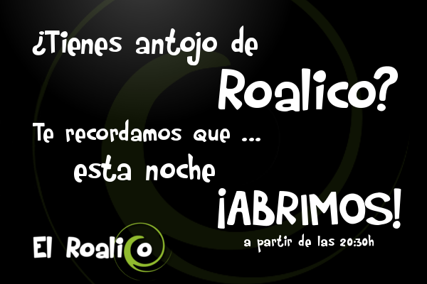 el_roalico's tweet photo. Por si os apetece... https://t.co/mbvbQCXpJG