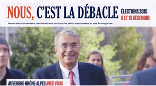 PapyQueyranne's tweet photo. En exclu la dernière affiche de campagne de #Queyranne poke @lepetitwauquiez  #Electionsrégionales #ElectionsAURA https://t.co/2rzWFlkbCp