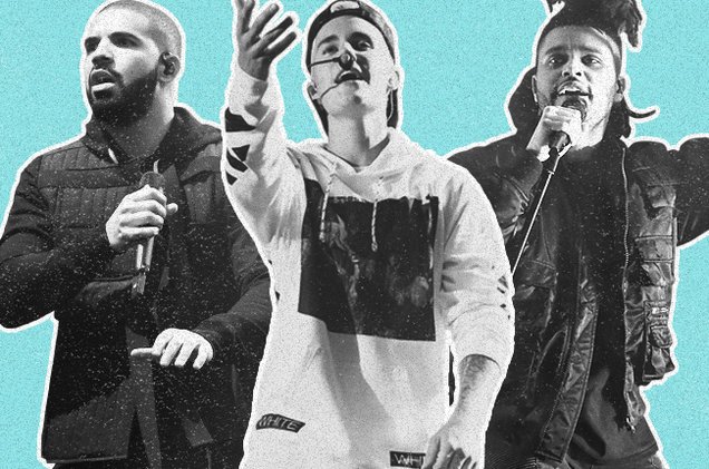 billboard's tweet photo. Canadian acts have 7 of the Hot 100’s top 10 -- is that a record for one country? https://t.co/iOPhOXabLH https://t.co/orBiB6KMrs