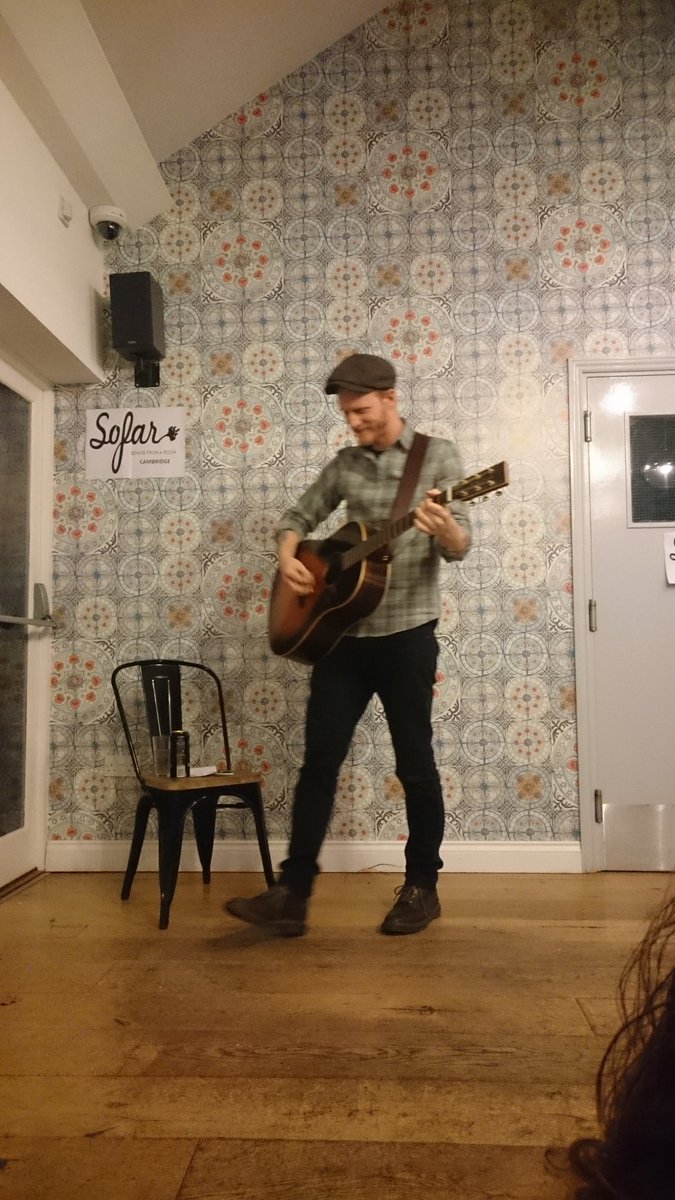 SofarCambridge's tweet photo. Ladies and gents, it's our honour to present @SamRussoMusic #SofarSounds #Cambridge https://t.co/HUpH3Elq8B