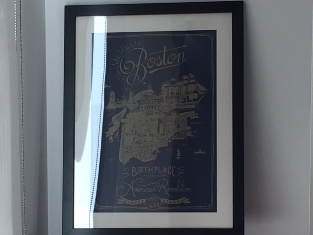 Another great independent spot <a href="/1630boston/">1630 Shoppe</a> <a href="/FaneuilHall/">Faneuil Hall Marketplace</a> with a map of Boston by Matteo Gulla.  #HolidaysAreComing