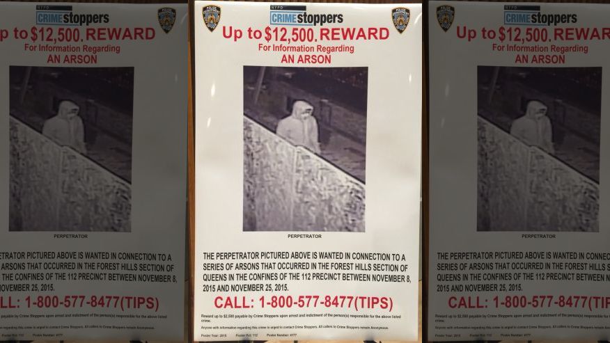 Fire ninja setting Jewish homes on fire in New York