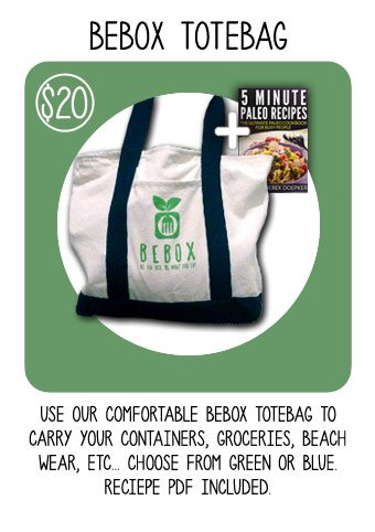 My_BeBox's tweet image. Perk Alert $20 for the #BeBox tote bag &amp;amp; PDF #paleo recipe book! buff.ly/1H1J5Wv #mealprep #Workout