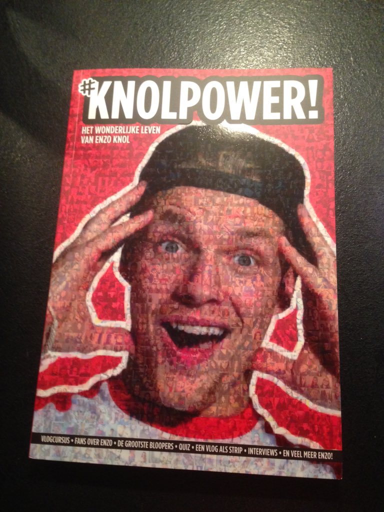 JanineMartini's tweet photo. #knolpowerboek gekregen van de Sint @Enzoknol https://t.co/xs0hSDsf0W
