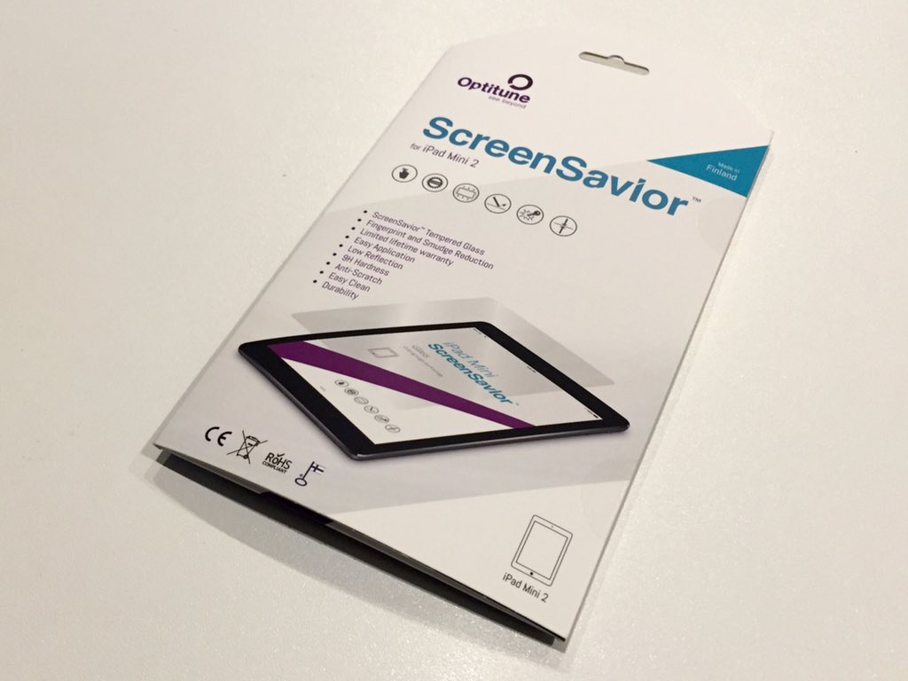 ScreenSavior™ for iPad Mini 2 and iPhone 6 available from January 2016. #designedtolast