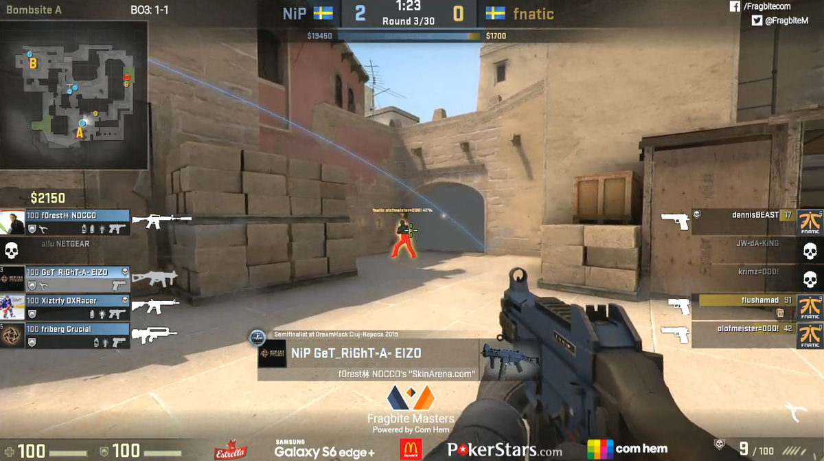 Don't miss this thrilling grand final between @NiPGaming and <a href="/FNATIC/">FNATIC</a> in the <a href="/FragbiteM/">Fragbite Masters</a> 

twitch.tv/fragbitelive