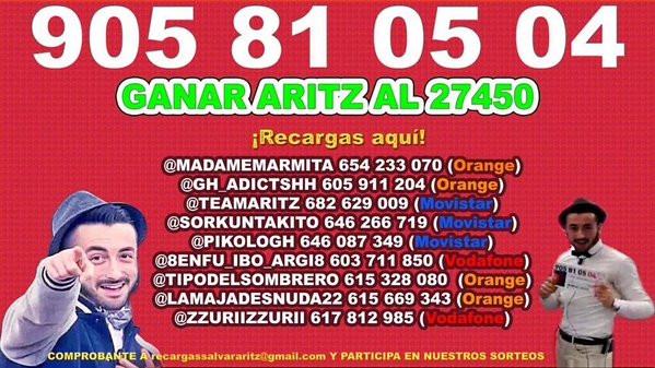 bIakesprincess's tweet photo. Ganar Aritz #GANARARITZ27450 al 2740 <3 https://t.co/XMFwAJXDoX