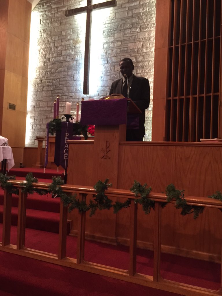 LimmoAaron's tweet photo. #Mabaan ministry at Epworth UMC, guest speaker Rev Benjamin Owna from S Sudan( reading Gospel of John 3:1-21 https://t.co/vIlk3C8s9a