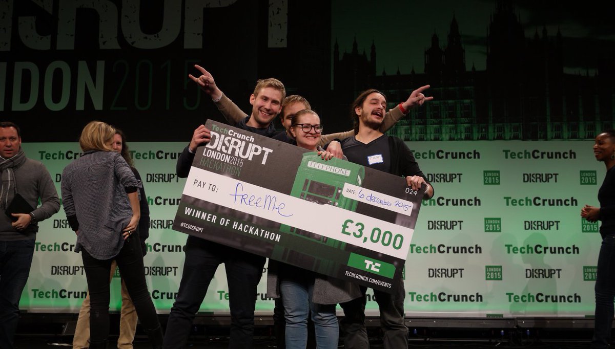 startupmaribor's tweet photo. !! @lukatopolovec, Blaž &amp; @tinepostuvan zmagali @TechCrunch Disrupt London  https://t.co/LvHSCs5gJ9 #startupmaribor https://t.co/IIz1D7z2d9