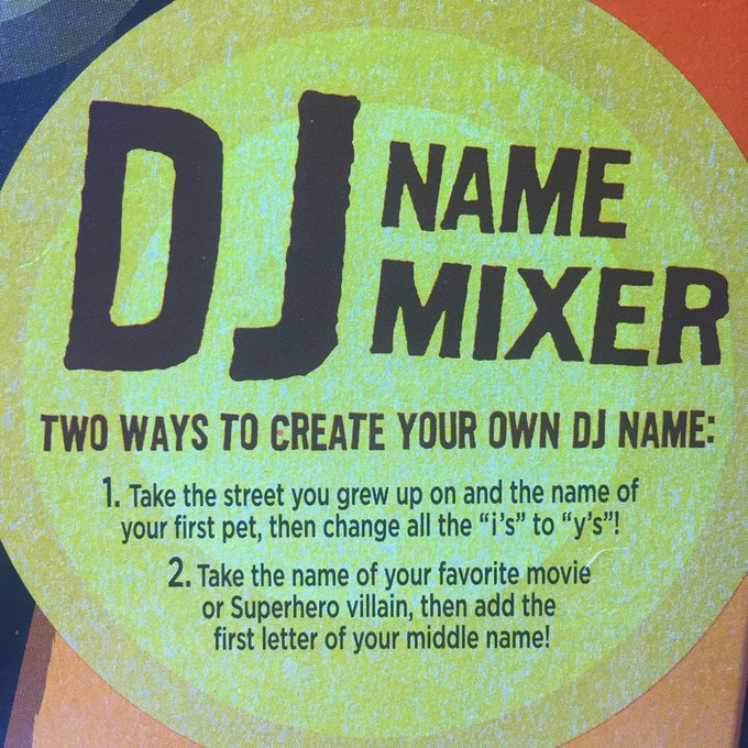 Uhhhh no, Reese's Puffs box, I'm prettyyy sure that first one is how you find your porn name... https://t