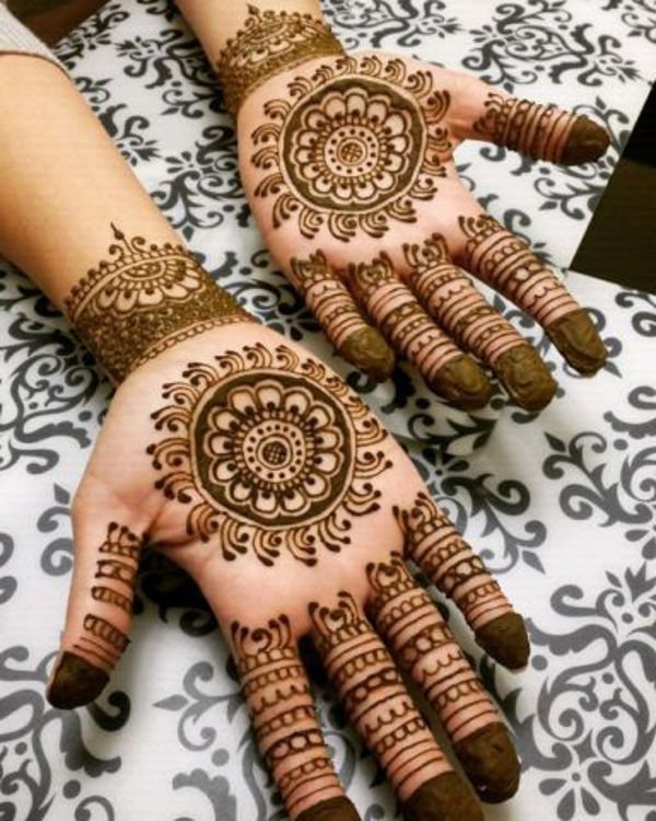 Mehndi Yoyo On Twitter Floral Circles Https T Co