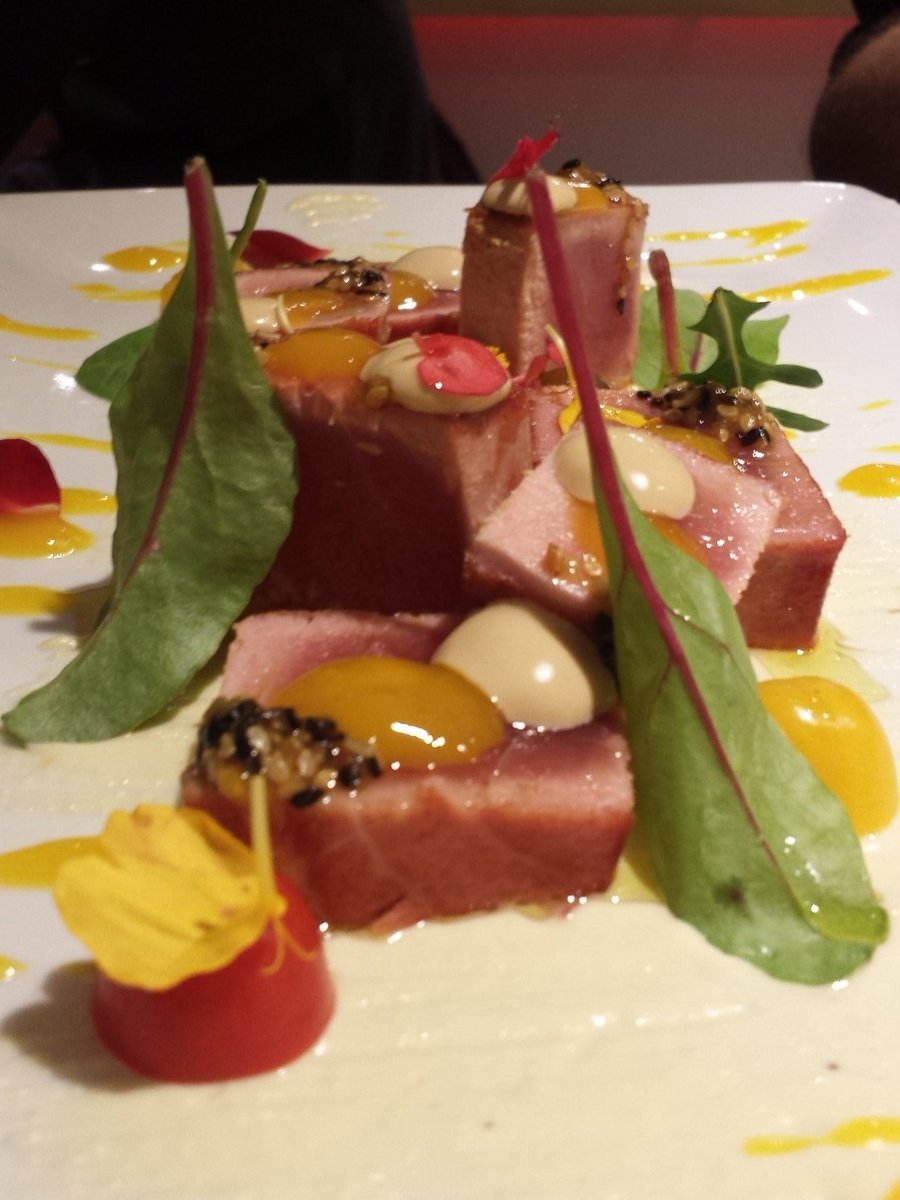 jimenez_perea's tweet photo. Disfrutando del puente en @BoqueBar #tataki #gastronomia #foodblogs #fodie #gastrobar ##tapas #granada #spain https://t.co/31GC3RQtwf
