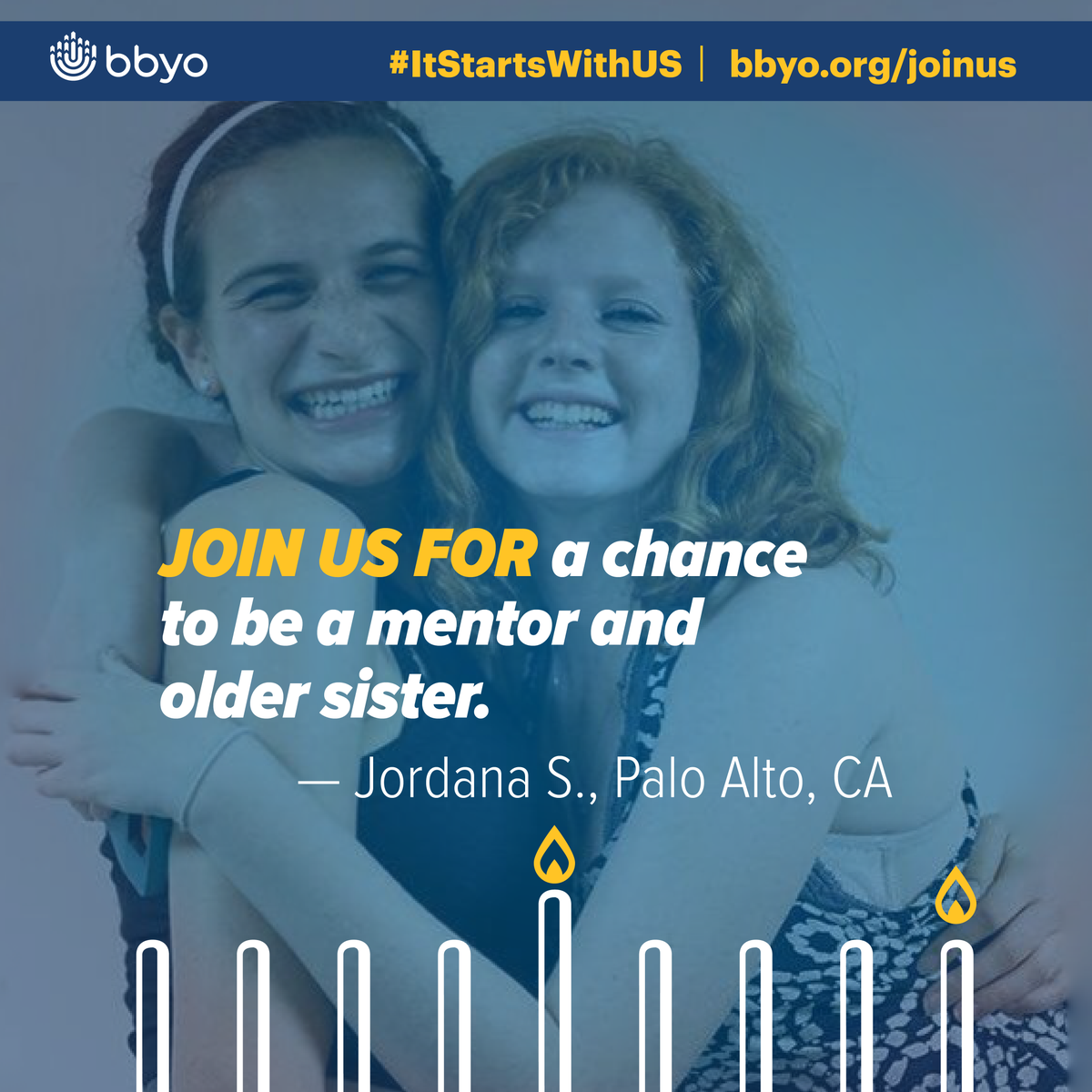BBYOInsider's tweet photo. RT &amp; tag a friend who'd be an awesome new #BBG sister https://t.co/GmKKgryyp2 #bbyo  #giftofbbyo #itstartswithus https://t.co/WIiW5s8oCp