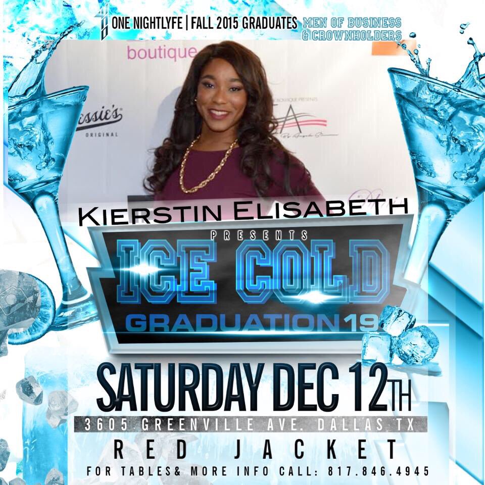 kierstinbeauty's tweet photo. Only 6 days away! Come out and celebrate my graduation with me!! #IceColdGrad2K15 https://t.co/6qCEFyrnBw