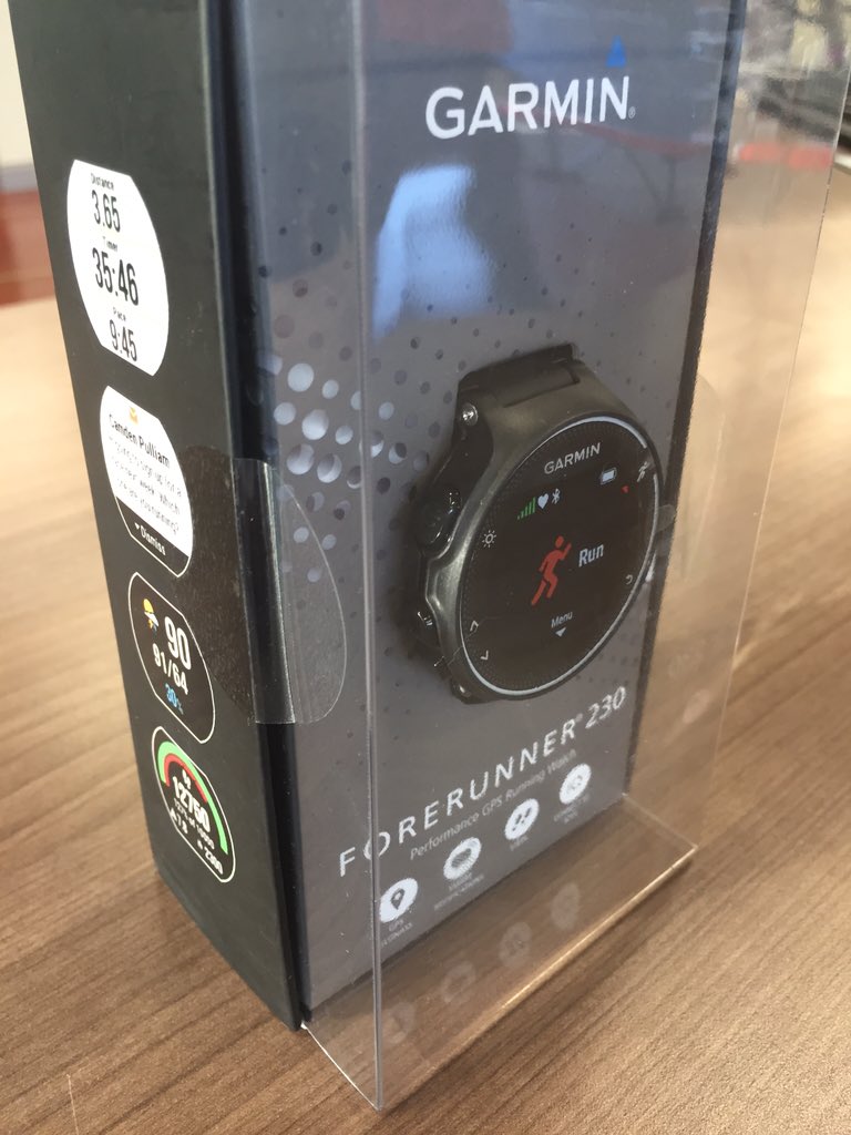 dickpondrunning's tweet image. @GarminFitness 630 and 230 now available at all locations.  #rundata
