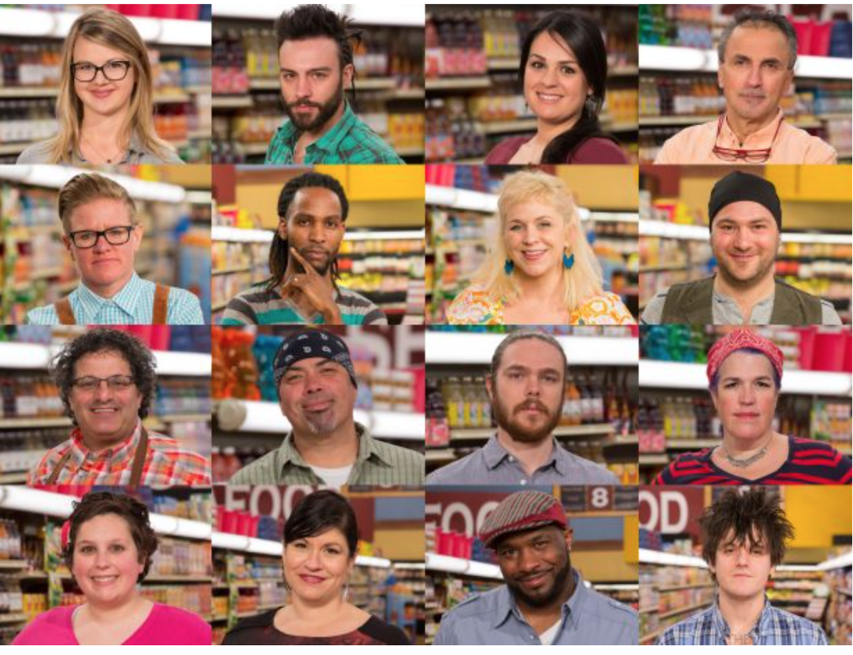 GuyFieri's tweet photo. round 2 of the #GroceryGames Tournament of Champions tonight on @FoodNetwork https://t.co/bSvIoQ0Z4o https://t.co/p9bCC57pmF
