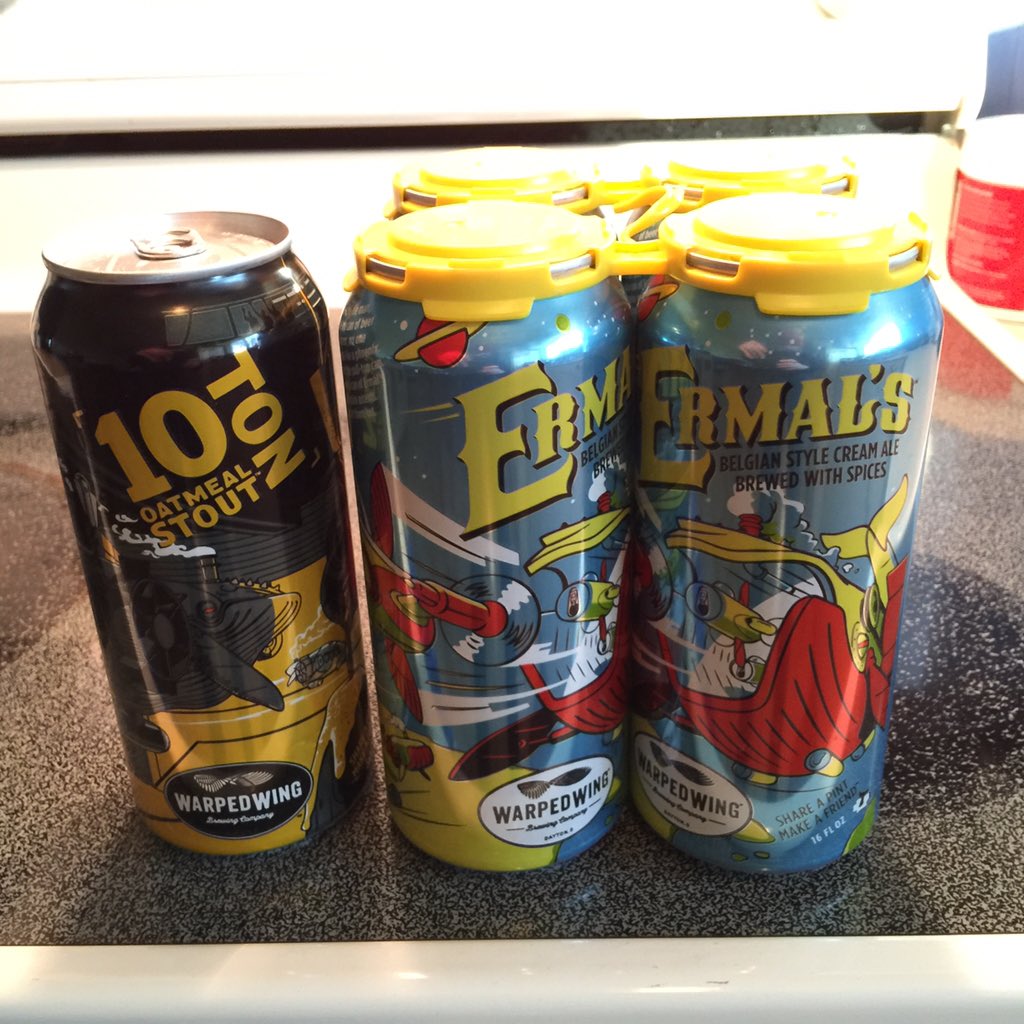 The @botbpodcast left me a gift @GemCityPodcast today.
One of the hottest breweries in #Ohio @WarpedWing #CraftBeer