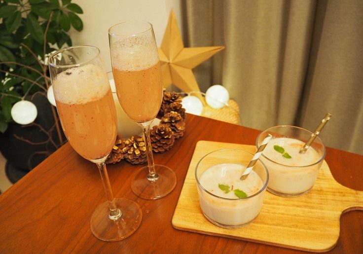 ビタントニオvitantonio 旬をたべるスムージー 大人も子供も喜ぶ おしゃれでかわいいクリスマススムージー 炭酸水や飲むヨーグルトで割って楽しむ おしゃれでヘルシーなクリスマスカラーのスムージー T Co 6pb2ma9eeg T Co Vbln5j0efq