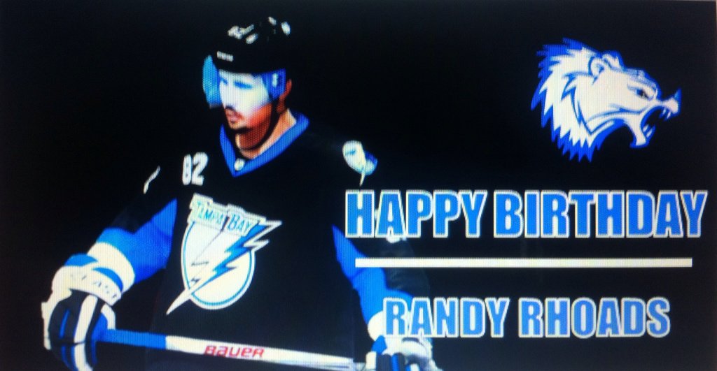 Let\s all take a moment to wish rookie Randy Rhoads a Happy Birthday! 
