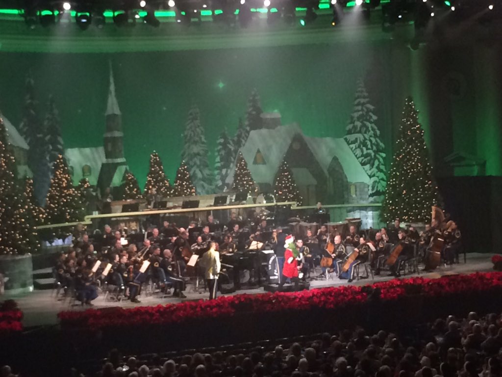 WebsterPam's tweet photo. SSG Adam Strube's bass was perfect for the Grinch song at @theusarmyband #AHF2015 https://t.co/i4uV2yaEZ4