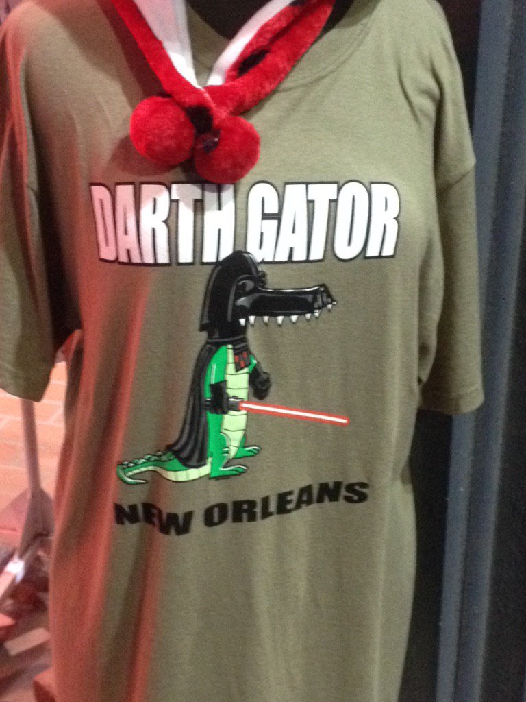 TomPunlap's tweet image. I&apos;m greatly amused by this.  Which means no more beer. #DarthGator #NewOrleans