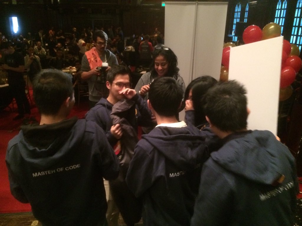 realadampaul's tweet image. TEAM SINGAPORE WINS!! #MastersofCode @MasterCardDev