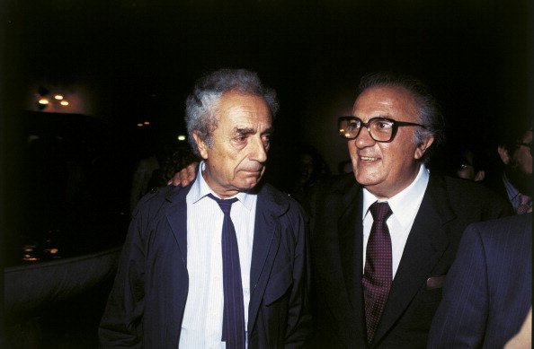 antonio_mitri's tweet photo. Antonioni with Fellini https://t.co/1E7VxnYTXF