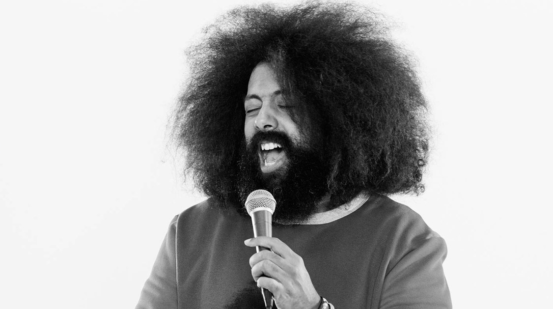 fradioapp's tweet photo. Reggie Watts says: get on the mic! Broadcast yourself on #fradioapp https://t.co/UAPcC1Gt9d