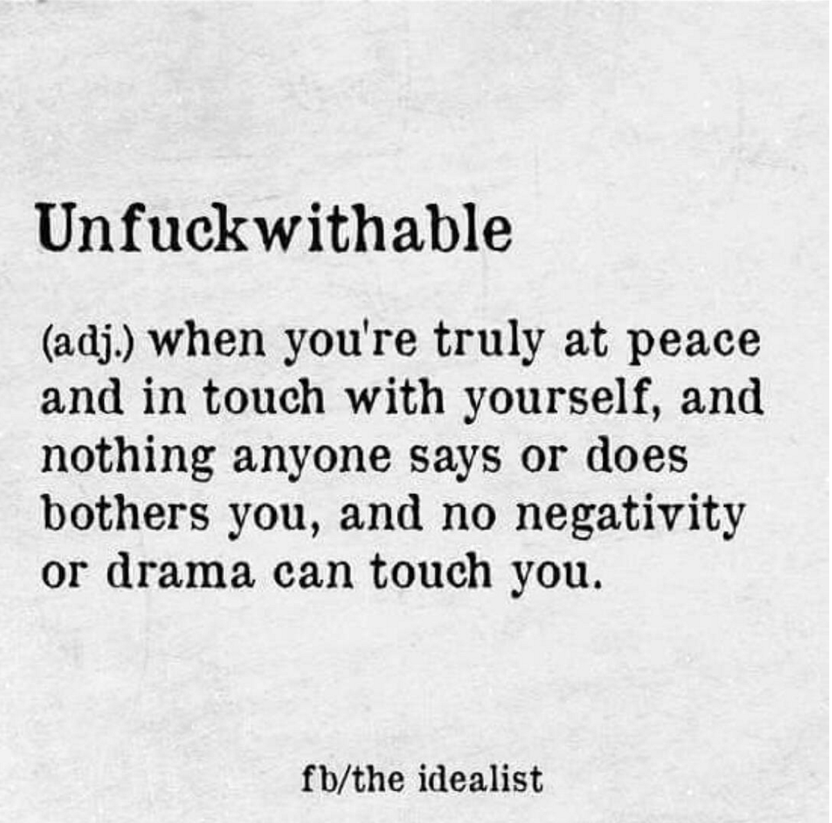 Perhaps this will become my new manifesto... I don't actually have one, so this will just become it straight up.