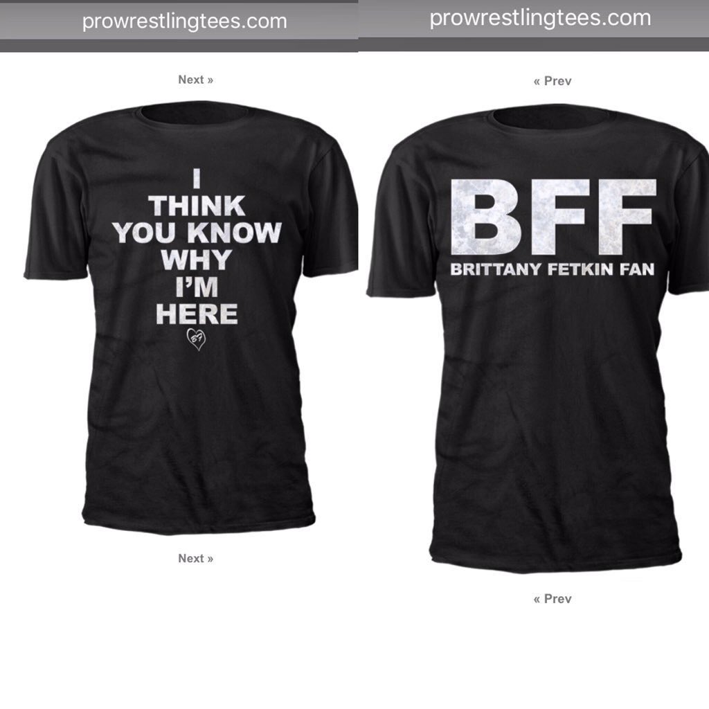 DevTaylorSite's tweet image. The perfect gift this holiday season. Exclusive Brittany Fetkin merchandise prowrestlingtees.com/devintaylor