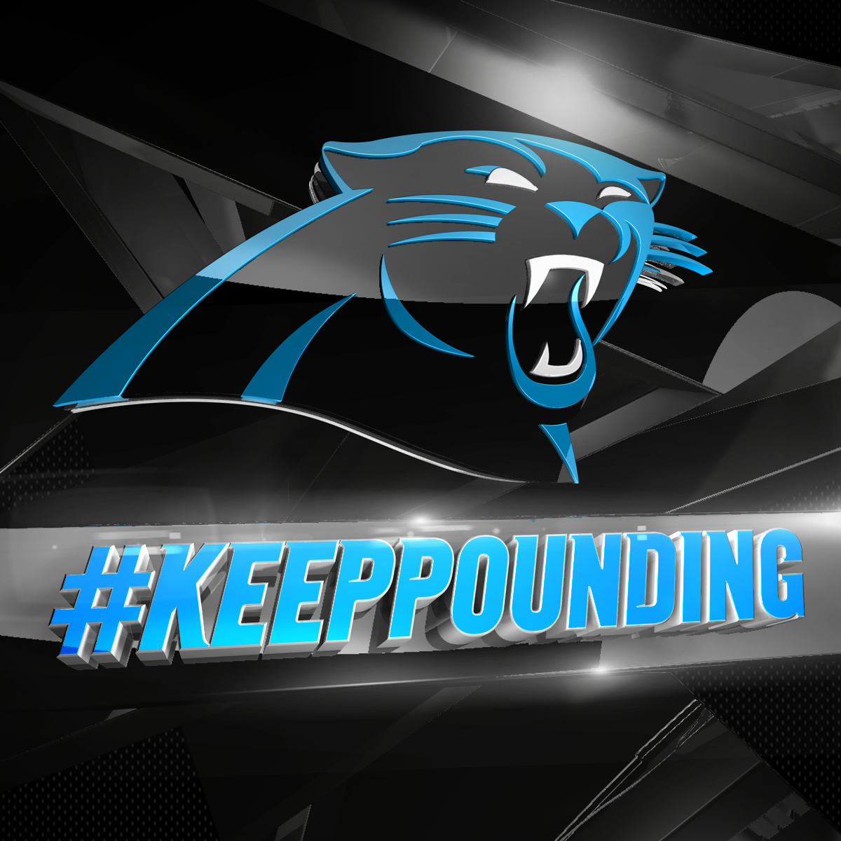 Panthers's tweet photo. #KeepPounding https://t.co/MDUbdfP7Io
