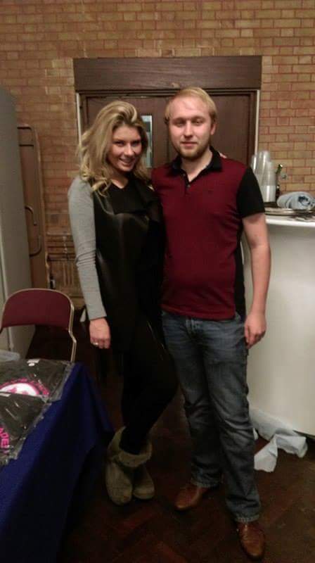 shaunp147's tweet photo. Great day at the Ipswich darts masters. Especially meeting and having a pic with @sammimarsh1 https://t.co/VbcHUbw7yn