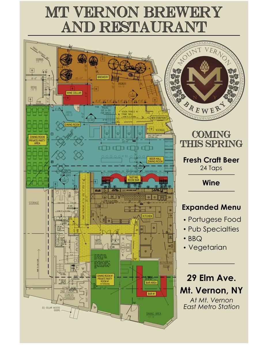 Coming Soon #mountvernonbrewery #mountvernon #moneyearningmountvernon #beer #brewery #metronorth #MTA