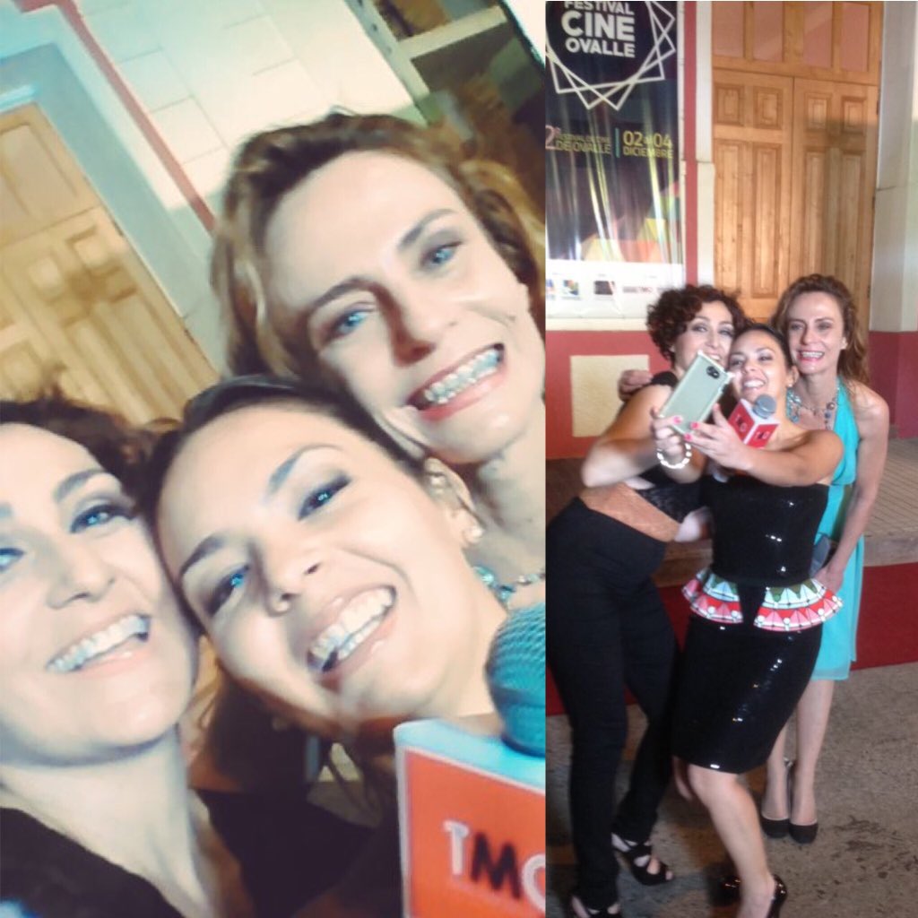 Las selfies en la #AlfombraRoja del Festival de Cine de #Ovalle. Sube y comparte también la tuya.