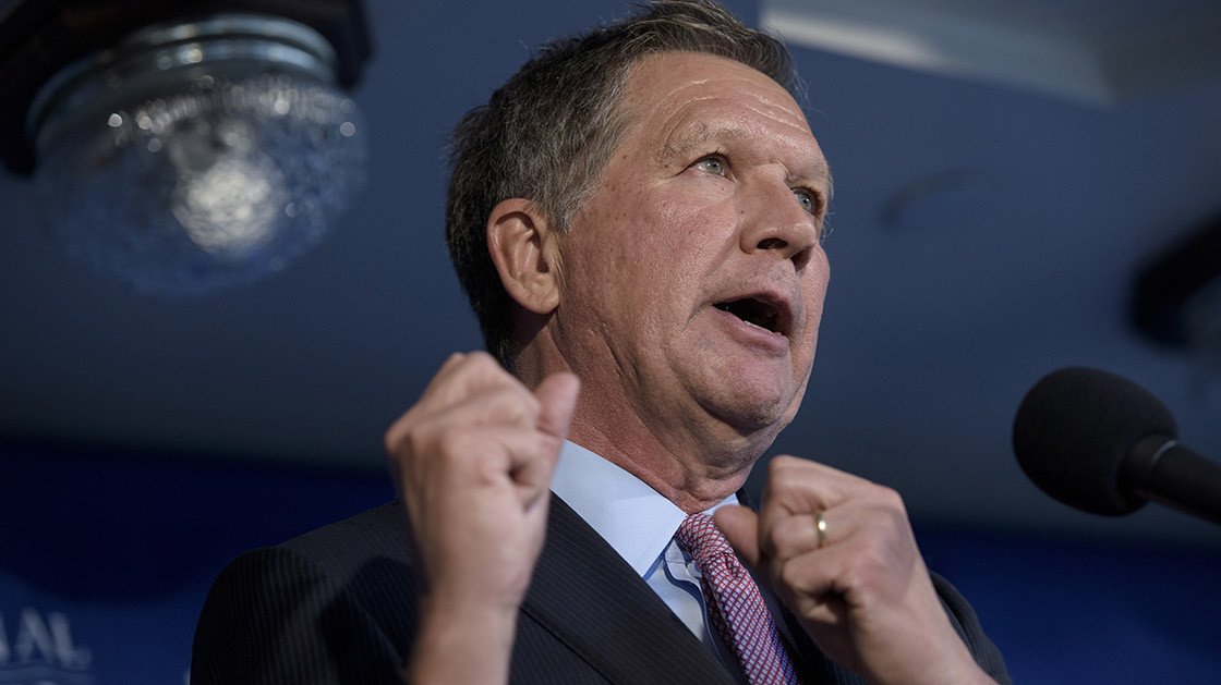 LOL! John Kasich threatening 3rd party run for POTUS