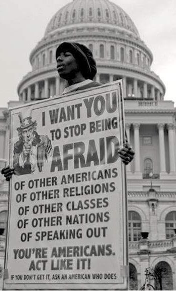 tuxedored's tweet image. &quot;Freedom is more powerful than fear.&quot; - @POTUS