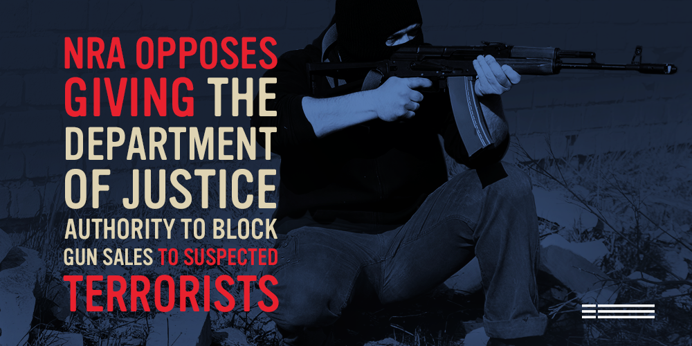 Everytown's tweet photo. Who thinks terror suspects have Second Amendment rights?  

The NRA https://t.co/moIr2szkhC
