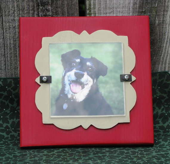 homecraftframi1's tweet photo. ♣ø #4X4PictureFrame Block #PhotoFrame Red Tan Scrolled Mat Cottage Chic  #BabyWeddingShower https://t.co/p3ymRXjY2s