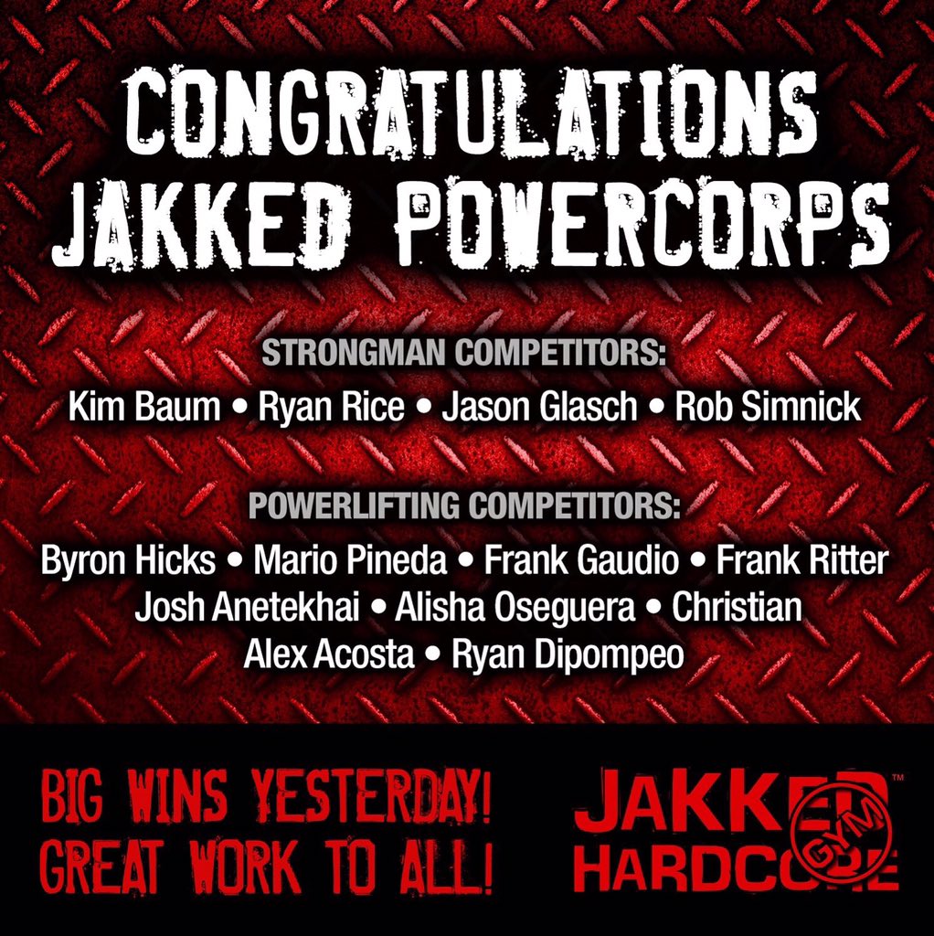 JakkedGym's tweet photo. #jakked4life #pride #strongman #powerlifting (Design by: @fitfizz) https://t.co/wOAC7sYY6S