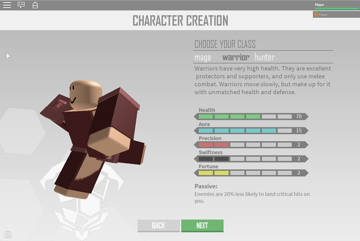 Bitsquid On Twitter Here S A Look At The First Stage Of Character Creation Selecting Your Class Roblox Robloxdev Roblox Https T Co Hmip2soxby - roblox stage dec 2 roblox