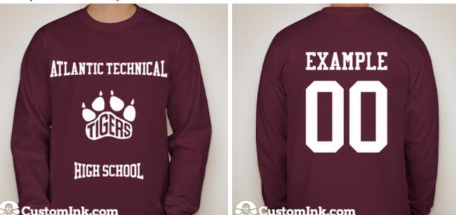 ATC2017's tweet photo. Place your order for a customizable class T-Shirt tomorrow for only $20 during lunch! https://t.co/xQmZqBuk32