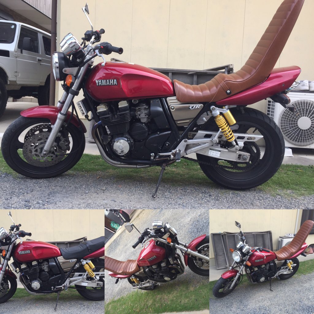 xjr400 三段シート 60cm