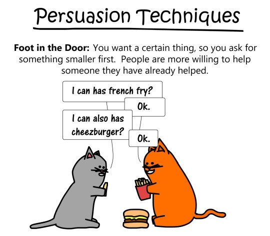 Snarky Ginger On Twitter Door In The Face Technique 3