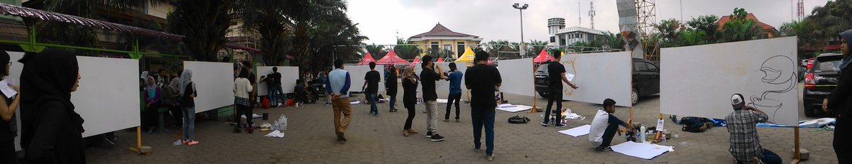 Mural Art competition udah dimulaiiiiiiiii!!!!!